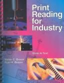 Cover of: Print Reading for Industry: Write-In Text