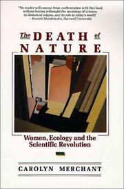 Cover of: The Death of Nature: Women, Ecology, and the Scientific Revolution