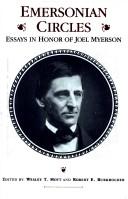 Emersonian circles : essays in honor of Joel Myerson