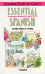 Cover of: Essential Spanish (Usborne Essential Guides)