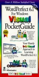 Cover of: WordPerfect 6.1 for Windows visual pocket guide by MaranGraphics Development Group.