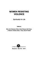 Cover of: Women resisting violence by edited by Mary John Mananzan ... [et al.].