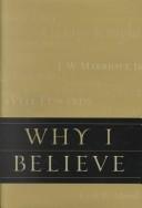 Cover of: Why I Believe