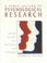 Cover of: A Cross Section of Psychological Research
