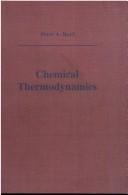 Chemical Thermodynamics by Peter A. Rock