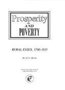 Prosperity and poverty