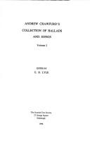Andrew Crawfurd's collection of ballads and songs. Vol. 2