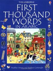 Cover of: First 1000 Words in Arabic (First 1000 Words) by Heather Amery