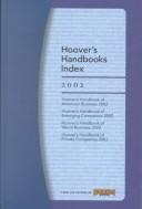 Cover of: Hoover's Handbooks Index 2002 (Hoover's Handbooks Index)
