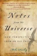 Cover of: Notes from the Universe: New Perspectives from an Old Friend