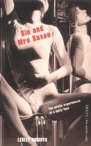 Cover of: Sin and Mrs. Saxon (Delta)