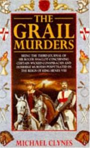 Cover of: The Grail Murders (Tudor Mysteries 3)