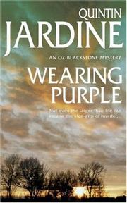 Cover of: Wearing Purple (Oz Blackstone Mysteries)