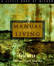 Cover of: A manual for living