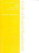 Cover of: 2006 40 CFR 266-299 | Government Institutes