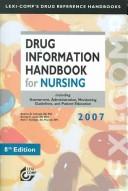 Cover of: Lexi-Comp's Drug Information Handbook For Nursing (Drug Information Handbook for Nursing)