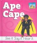 Cover of: Ape Cape (Rhyming Riddles)