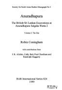 Cover of: Anuradhapura by Robin Coningham