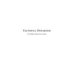 Cover of: Faithful Departed: The Dublin Of James Joyce's Ulysses