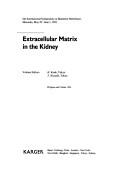 Extracellular matrix in the kidney by International Symposium on Basement Membranes (6th 1993 Shizuoka-shi, Japan)