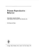 Cover of: Primatology (Symposia of the fourth International Congress of Primatology, v. 2) | Charles H. Phoenix