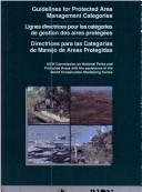 Cover of: Guidelines for Protected Area Management Categories