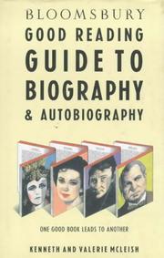 Cover of: Bloomsbury good reading guide to biography & autobiography