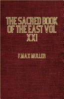 Cover of: The Sacred Books Of The East: The Saddharma-Pundarika or The Lotus Of The True Law