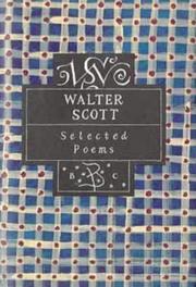 Cover of: Walter Scott Selected Poems (Bloomsbury Poetry Classics)