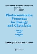 Photoconversion processes for energy and chemicals