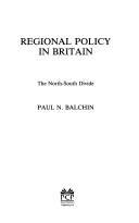 Regional policy in Britain : the north-south divide