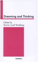 Cover of: Dreaming and Thinking (Psychoanalytic Ideas)