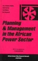 Planning and management in the African power sector