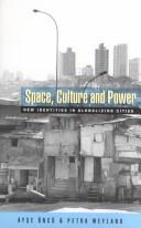 Space, culture, and power : new identities in globalizing cities