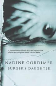 Cover of: Burger's Daughter by Nadine Gordimer