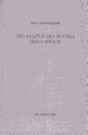 Cover of: Die Kultur des Buches Jesus Sirach