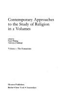 Cover of: Contemporary Approaches to the Study of Religion (Religion and reason)