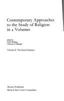 Cover of: Contemporary approaches to the study of religion: in 2 volumes