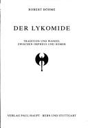 Cover of: Der Lykomide: Tradition und Wandel zwischen Orpheus und Homer