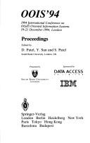 OOIS'94 : 1994 International Conference on Object Oriented Information Systems, 19-21 December 1994, London : proceedings