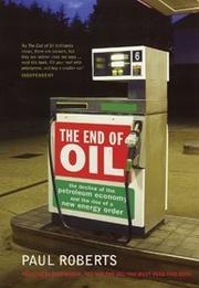 Cover of: The End of Oil