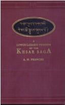 Cover of: A Lower Ladakhi version of the Kesar saga =: Gśam-yul na bśad paʼi Ke-sar gyi sgruṅ bźugs so : Tibetan text, English abstract of contents, notes, and vocabularies and appendices