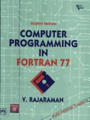 Computer Programming in Fortran 77 by V. Rajaram