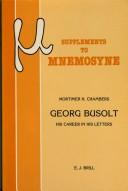Cover of: Georg Busolt: his career in his letters