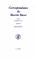 Cover of: Correspondance de Martin Bucer