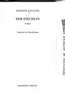 Cover of: Der Stechlin by Theodor Fontane