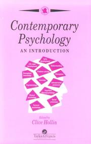 Contemporary psychology : an introduction