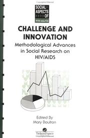 Challenge and innovation : methodological advances in social research on HIV/Aids