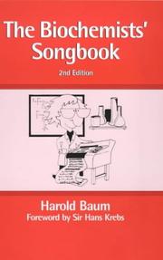 Biochemists' Songbook by Harold Baum