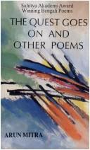 Cover of: The quest goes on and other poems